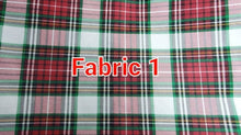 Load image into Gallery viewer, Christmas Plaid Skirted Bloomer