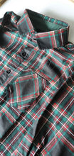 Load image into Gallery viewer, Long Sleeve Christmas Plaid Shirt