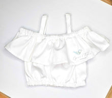 Load image into Gallery viewer, Crop Top with Ruffle overlay