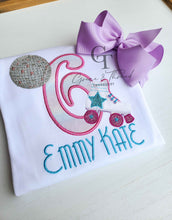 Load image into Gallery viewer, Roller Skate Girl, Disco ball Birthday