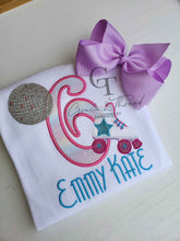 Load image into Gallery viewer, Roller Skate Girl, Disco ball Birthday