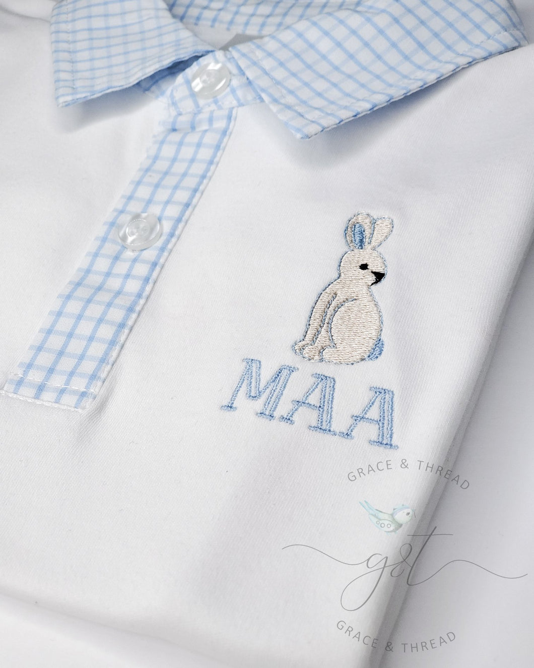 Easter Polo Bunny Monogram