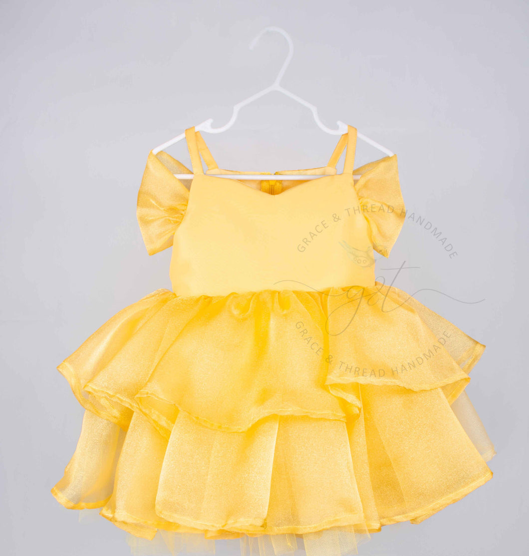 Yellow Couture Dress