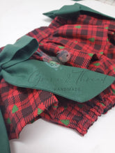 Load image into Gallery viewer, Christmas Skirt,Skirted Bloomers,Christmas outfit,Skirted christmas Bummies Bloomer,Bows,Toddler Skirt,Baby Girl Skirt,toddler,baby&#39;s first
