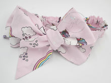 Load image into Gallery viewer, Unicorn &amp; Rainbowd Headwrap
